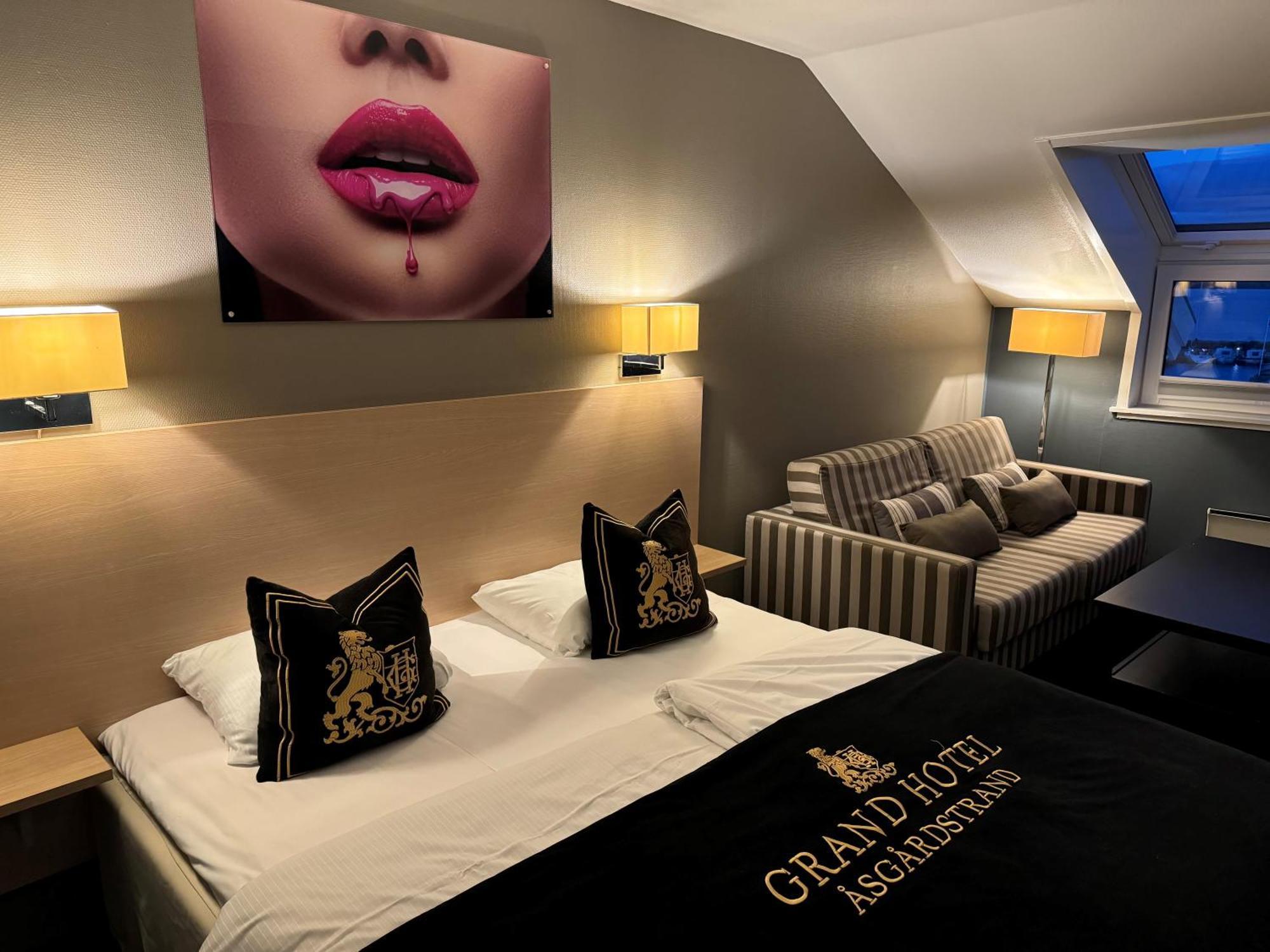 Grand Hotel Asgardstrand - Unike Hoteller Екстериор снимка